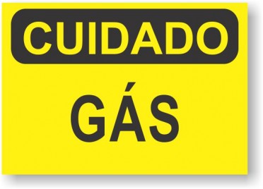 CUIDADO - GAS