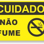 Não Fume - adesivo-20-x-30-cm