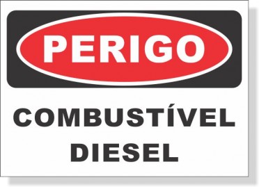 PERIGO - COMBUSTIVEL DIESEL