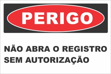 PERIGO -  NÃO ABRA O REGISTRO SEM AUTORIZAÇÃO