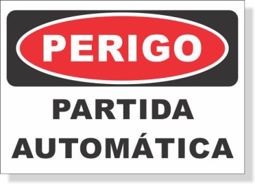 PERIGO - PARTIDA AUTOMÁTICA
