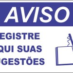 Registre Aqui suas Sugestões. - adesivo-15-x-20-cm