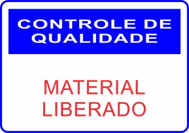 Controle de Qualidade - Material Liberado