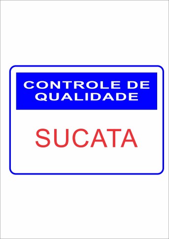 Controle de Qualidade - Sucata