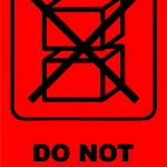 Do Not Stack - pacote-com-10-adesivos-10-x-15