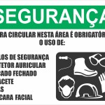 EPI'S Uso Obrigatório - adesivo-15-x-20-cm