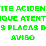 Evite Acidente Fique Atento as Placas de Aviso - adesivo-15-x-20-cm