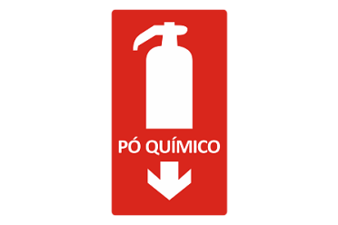 Extintor pó quimico
