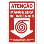 Mangueira de Incêndio Fotoluminescente - placa-20-x-20