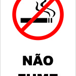 Não Fume - adesivo-15-x-20-cm