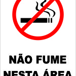 Não Fume Nesta Área - adesivo-15-x-20-cm