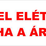 Painel Elétrico Mantenha a Área Livre - adesivo-10-x-25-cm