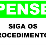 Siga os Procedimentos - adesivo-15-x-20-cm