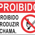 Proibido Produzir Chama - adesivo-15-x-20-cm