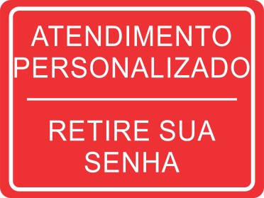 Senha - Atendimento Personalizado Retire sua Senha