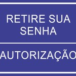 Retire sua Senha Autorização - adesivo-15-x-20-cm