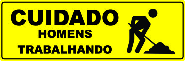 CUIDADO HOMENS TRABALHANDO