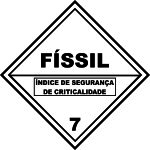 Pacote de Etiquetas Físsil Índice de Segurança de Criticidade - etiquetas-simbologia-de-risco-10-x-10cm